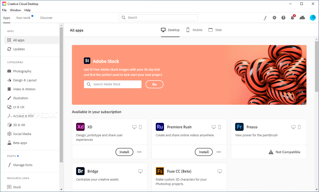 download adobe creative cloud app for mac